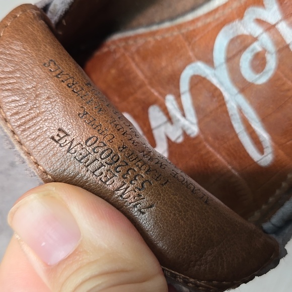 Sam Edelman Women Etiene Gray Suede Slip On Loafers Comfty Sz 7.5M - Picture 11 of 11